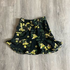 Who what wear flared floral skirt
